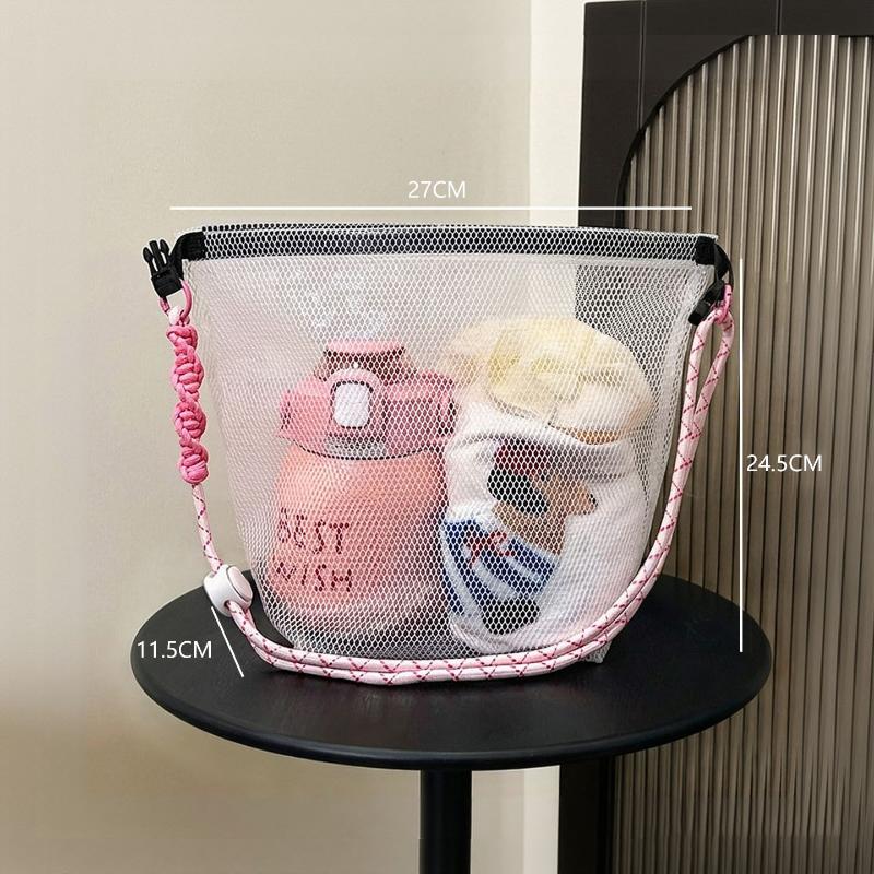 1Pcs Large Capacity Beach Gym Travel Tote Bag Waterproof Swim Bag With Dry Wet Separation Portable Toiletry Makeup Organizer