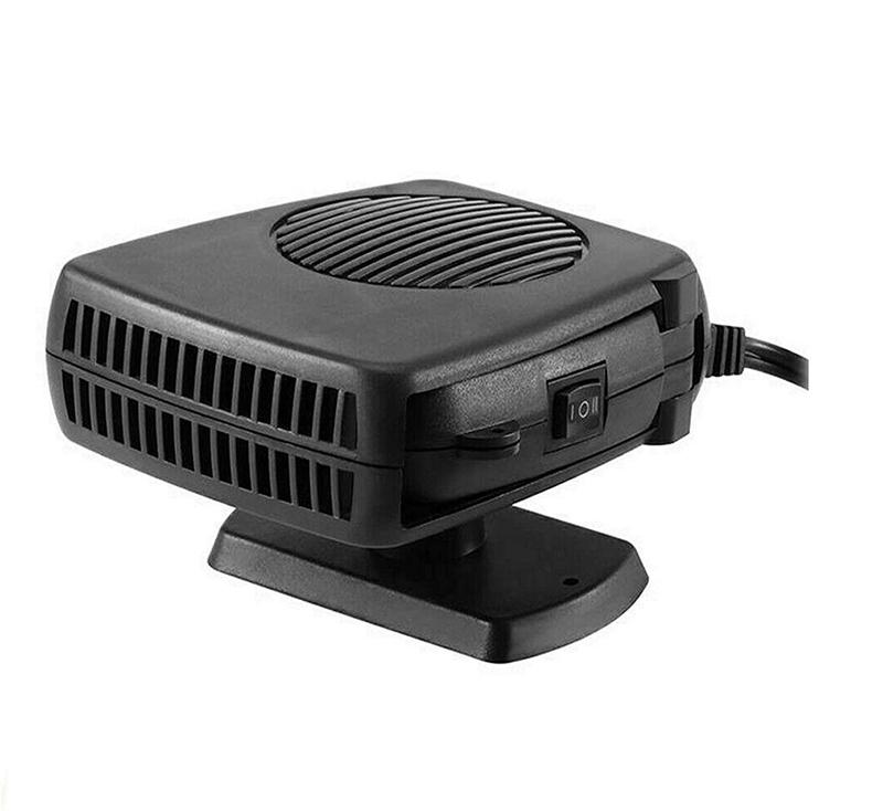 

Car Defroster Heater Cooler 200W Portable Vehicle Heating Cooling Fan Windshield Electric Demister Mini Air Conditioner чорний