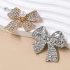 Lapel Pin Brooch Pin, 3D Bow Design with Imitation Pearl, Anti-oxidation Strong Buckle Badge for Coats Shirts Bags Accessories
