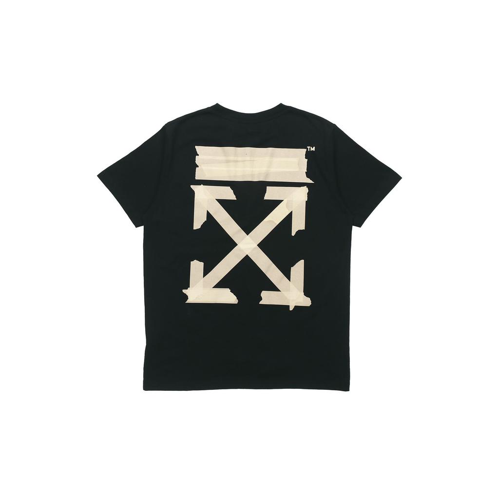 OFF WHITE Pre Owned 2013 Tape Circle T Shirt OMAA027R201850021048