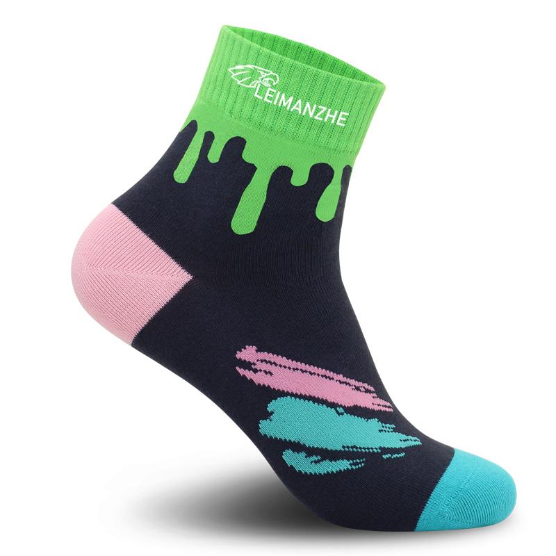 LONGFEI Designer Custom Logo High Quality Socks Manufacturer Men's Women Fashion Cotton Crew School Sport Socks