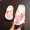 Cartoon Fruit Pattern Flip Flop Kids Summer New Slippers Baby Girls Beach Shoes Travel Children Light Portable Sandal