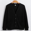 Ανδρικό Ζακέτα Πουλόβερ V-neck Jacket Βαμβάκι Μακρύινο από Σιντζιάνγκ Χαλαρό Καθημερινό Χωρίς Σίδερο