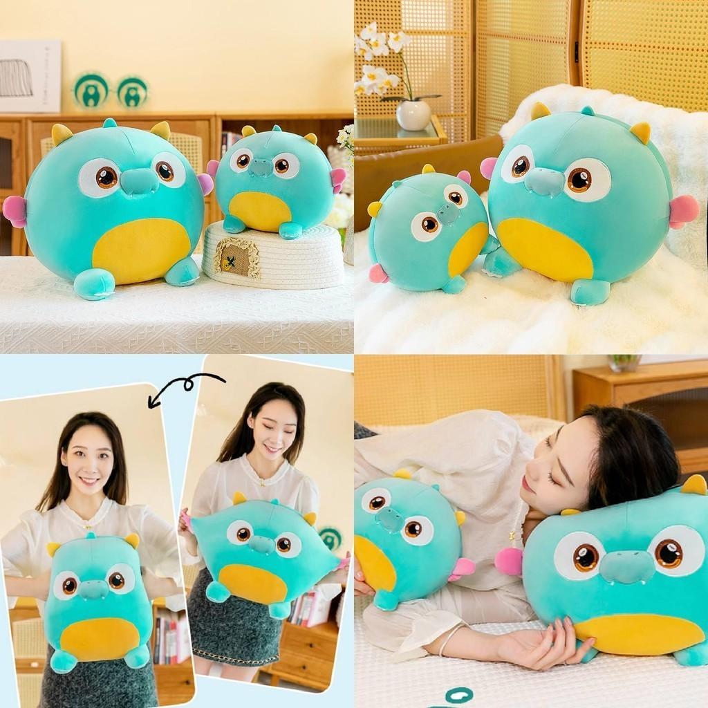 Cute Dinosaur Plush Toy 9 Inch Green Dino Stuffed Animal For Kids