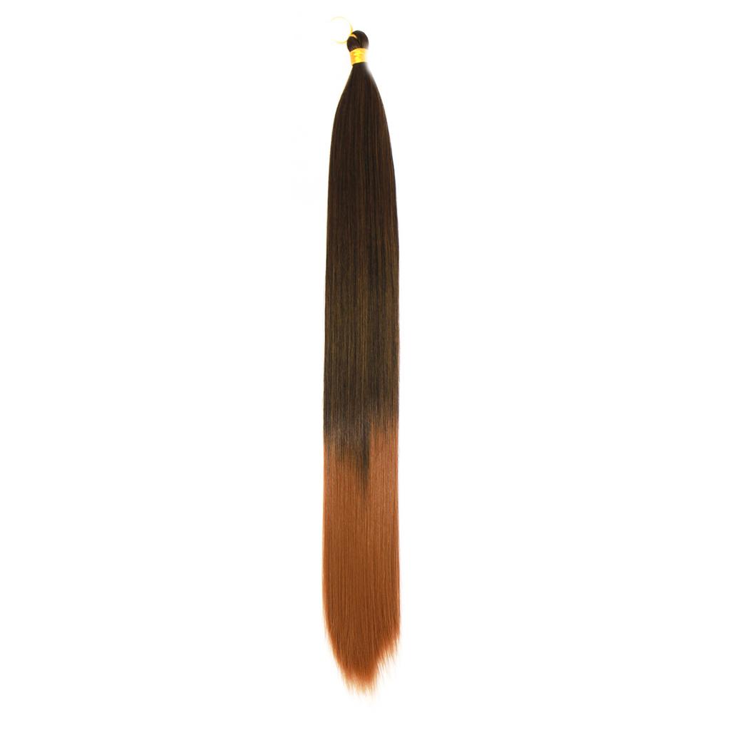 Long Straight Bulk Hair Synthetic 22 Inch Bone Straight Braiding Hair Crochet Braids for Black Woman