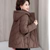 Autumn Winter Thicken Warm Parka Women Casual Solid Color Big Pocket Loose Short Hooded Coat Jackets Outwear