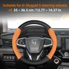 Suitable for k111 Breathable Leather Matte Carbon Fiber Texture Steering Wheel Cover Suitable for Civic Fit 8Th Gen 8 City Accord 9 10 111k