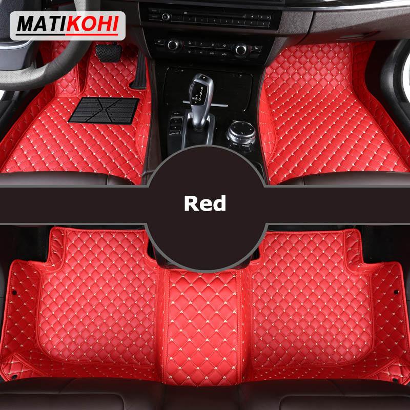 MATIKOHI Custom Car Floor Mats For Skoda KAMIQ Auto Carpets Foot Coche Accessorie