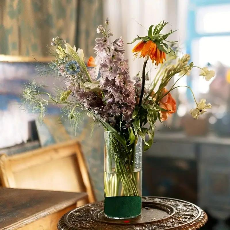 4PCS circular cylindrical flower mud, flower dry flower mud, flower arrangement mud