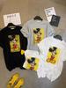 Korean Dongdaemun Pure Cotton Cartoon Mickey Print Women's Casual Summer T-shirt