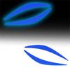 Reflective Waterproof Headlight Eyebrow Stickers - Creative Car Decoration