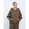 European and American New Loose Casual Hood Long sleeve Pocket Hoodie Top Loose Casual Hooded Top