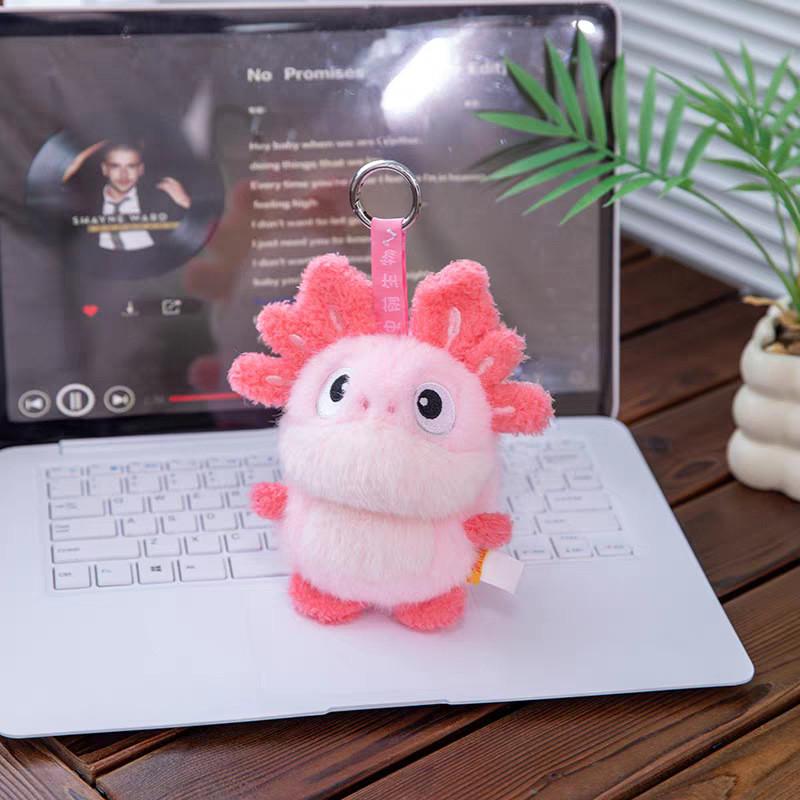 Dinosaur Plush Keychain Toy With Pp Cotton Filling For Kids And Collectors