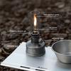 Portable Gas Lamp Camping Atmosphere Lamp Gas Burner Candle Light Portable Tent Lantern Screw On Gas Tank for Outdoor Picnic