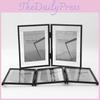 And 5 7 Inch Double Sided Transparent Fold Dual Photo Frame For Home Decor