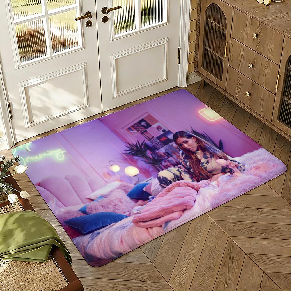 Singer Madison Beer Floor Mat Soft Thickened Absorbent Non-Slip Bedroom Living Room Door Mat Home Decor Flannel Rugs