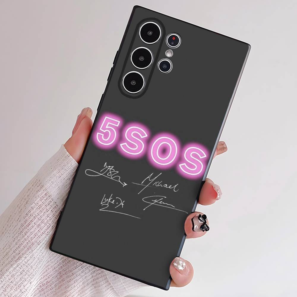 Seconds-of-Summers-5SOS Phone Case For Samsung S Series S21 S22 S23 S24 S25 FE Plus Ultra TPU Soft To Skin-friendly Case