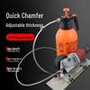 Compact Dust-Free Angle Grinder & Chamfering Tool for Tile and Rock Slabs