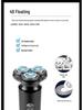 Pichi 4D Rechargeable Multifunction Electric Shaver for Men