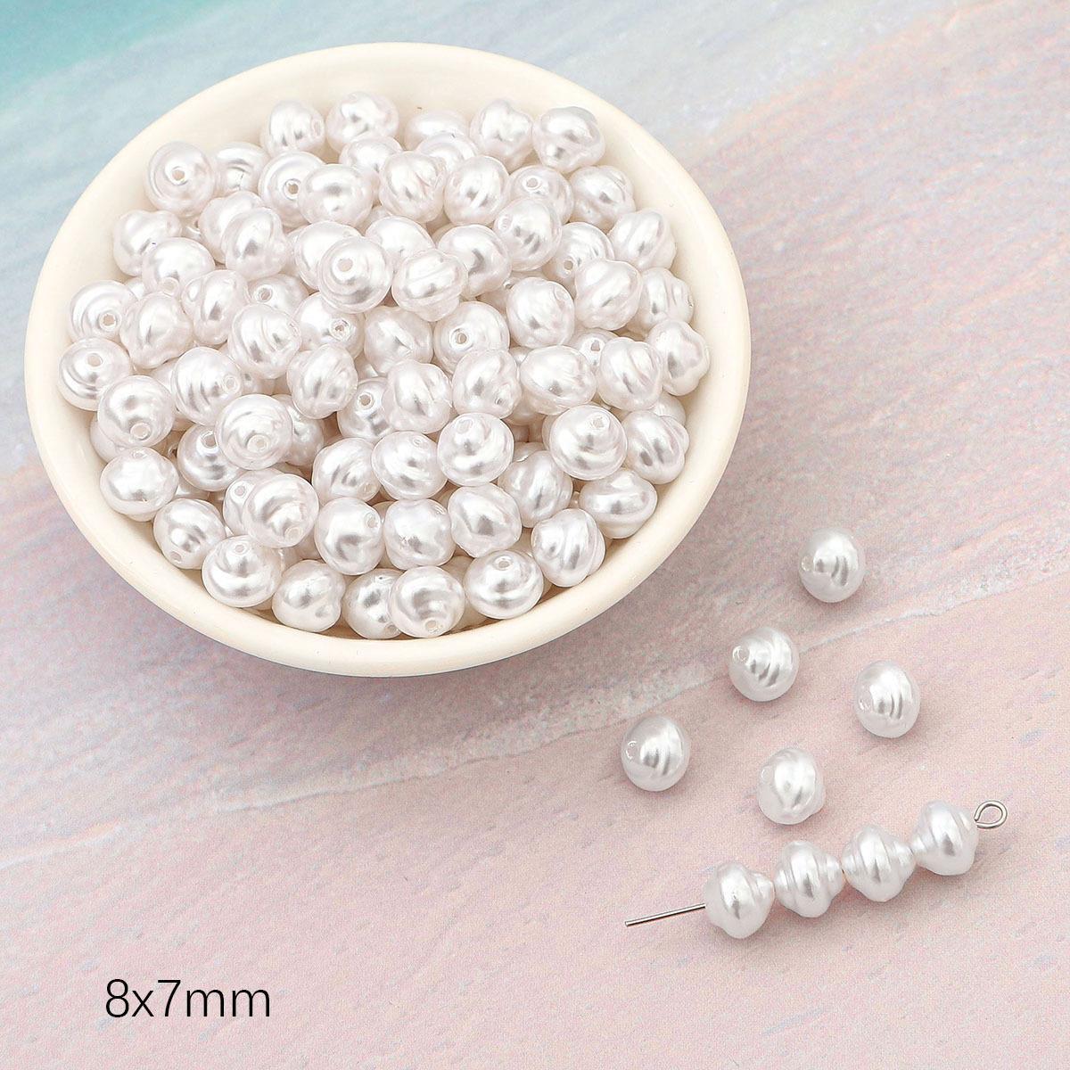 

ABS Формованные Бусины Аксессуары для Ювелирных Изделий: Материалы для изготовления браслетов и серег своими руками