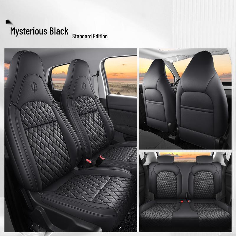 Leapmotor T03 Cartoon Seat Covers - Full Coverage, 22 Models, All-Season Universal Fit.