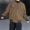 Men's new cargo jacket men's spring and autumn new American retro baseball uniform old jacket top