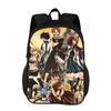 FAIRY TAIL Backpack Cartoon Anime Printed Student Boys and Girls New Large Capacity Versatile Lightweight