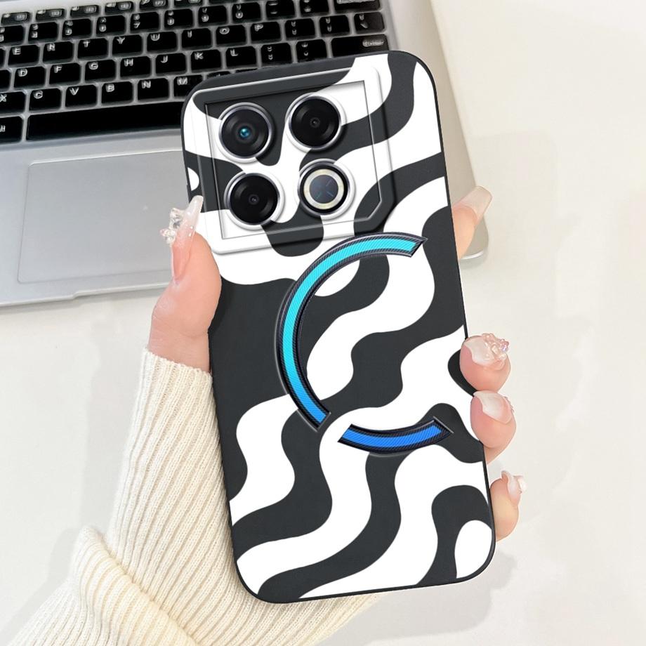 Soft Silicone TPU Matte Funda For Infinix GT 20 Pro / Infinix X6871 GT20Pro Phone Case Back Cover Astronaut Moon Night Painted