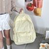 Zaino Dolce Fiocco Minimalista Zaino Scolastico Studente Carino Zaino in Nylon Regalo