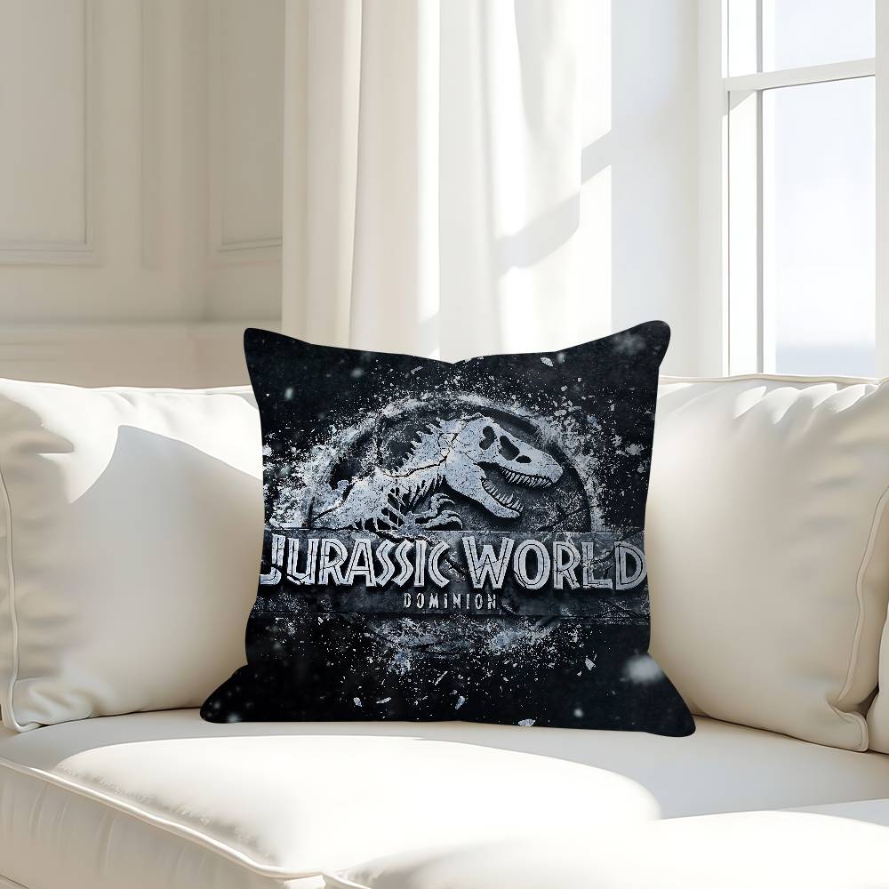 J-Мир Юрского периода Наволочка Съемная Моющаяся Наволочка – Всесезонный Мягкий Лен 16x16Inch