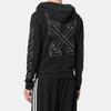 OFF WHITE 3D Marker Diag Zip Up Hoodie OMBB033E181920020901