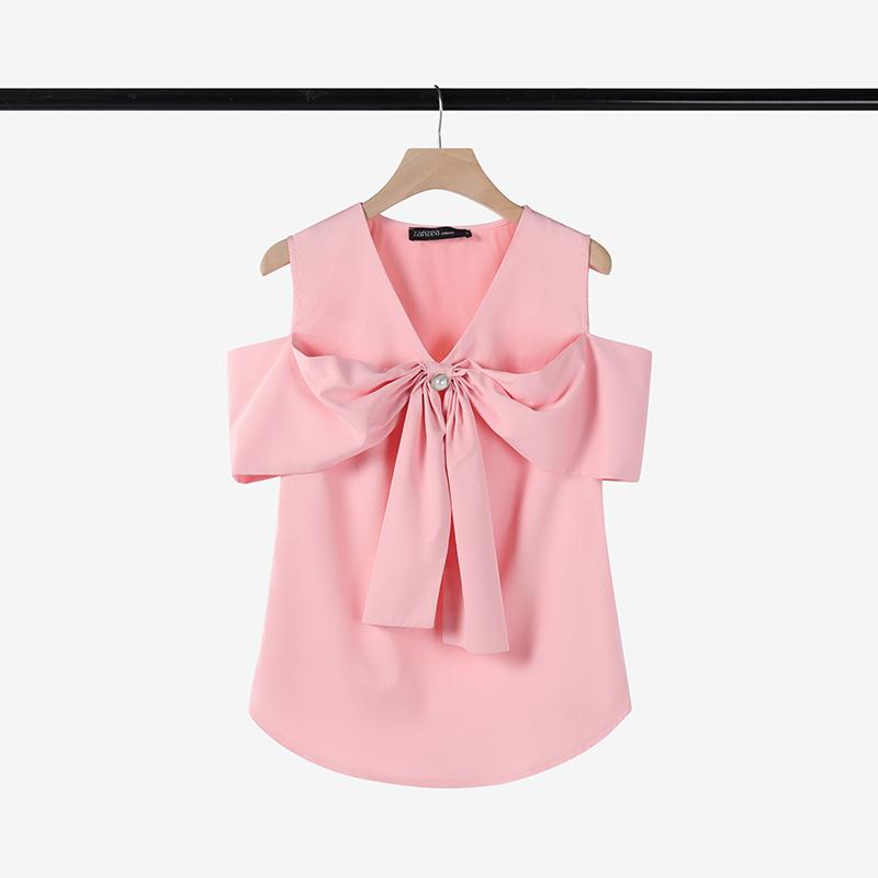 

ZANZEA Женская повседневная летняя блузка без рукавов с V-образным вырезом L