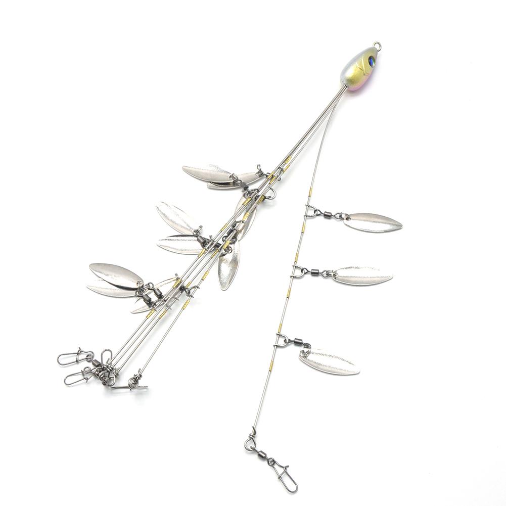 

30 г Alabama Rig Head Swimming Bait 5 Arms Umbrella Fishing Lures Rig (розовый)