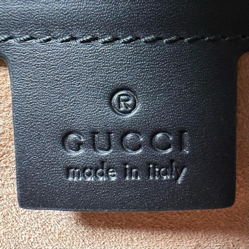GUCCI Sylvie Leopard 421882 Shoulder Bag multicolor Women used
