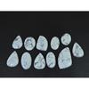 277Cts. Natural Howlite Mix Shape Cabachon Loose Gemstone 11 Pcs Lot C-2551