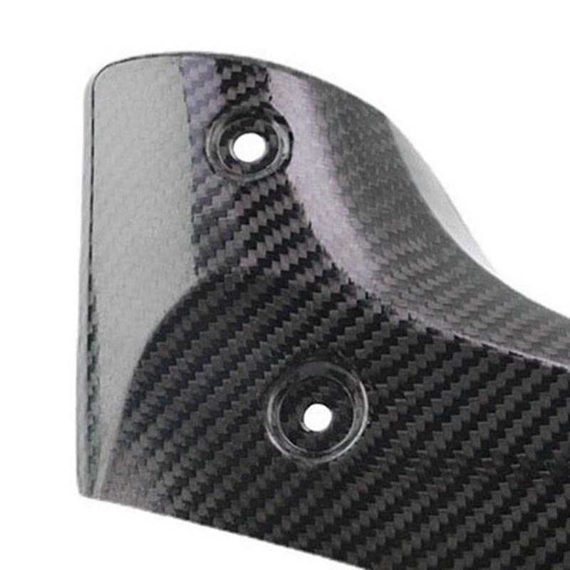 NEW-Carbon Fiber Front Exhaust Pipe Guard Protector Decorative Cover For YAMAHA T-MAX 560 530 Tmax560 Tmax530 17-21