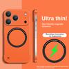 Premium Ultra Slim Frameless Magnetic Cases for IPhone 17 Air 16E 15 14 Plus 13 12 Pro Max Wireless Charging PC Hard Back Covers