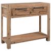 Day and Night - Day and Night Solid Acacia Wood Console Table 82x33x73 Cm