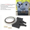Universal Tape Splicing Rail for 1/2 1/4 1/8 10inch Reel to Reel Cassettes Ensuring Secure Splicing