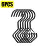 Safety Buckle S Shaped Hooks Windproof S Hook for Hanging Plants Coffee Cups Home Kitchen Storage Racks Clothes Towels S Hooks