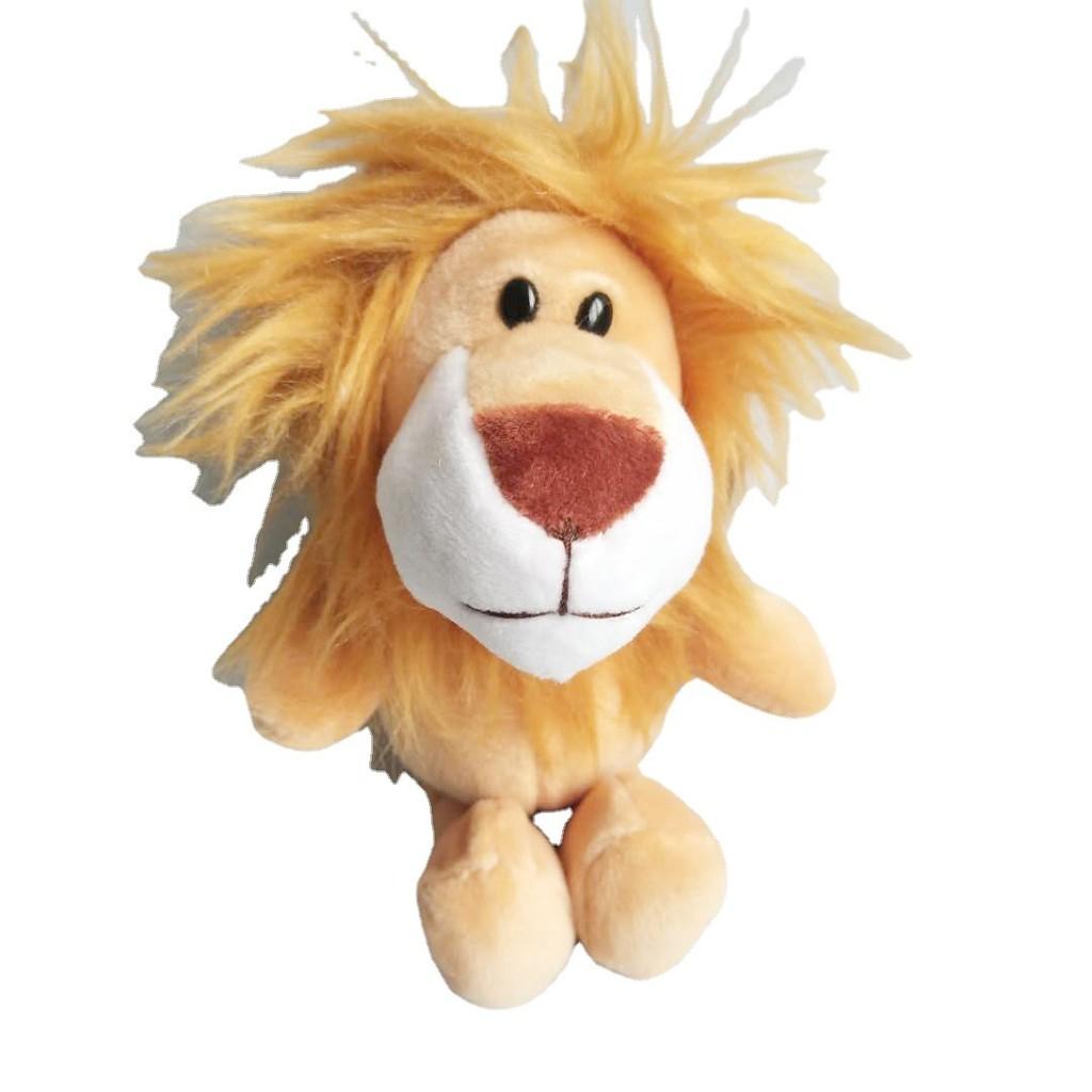 Attractive Animal Plush Keychain Adorable Lion And Elephant For Decoration Backpack