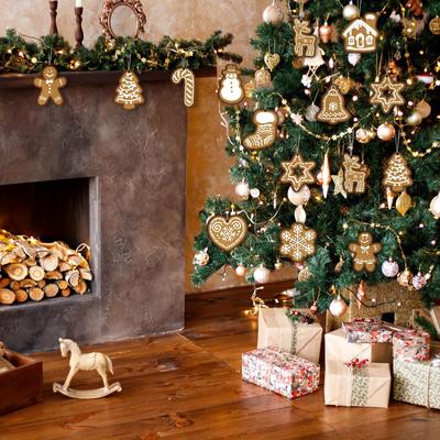 12/24 Stück Weihnachtsbaum Anhänger Kraftpapier Lebkuchenmann Schneeflocke Elch Form Hängende Ornamente Weihnachtsfeier Geschenkanhänger Etikett
