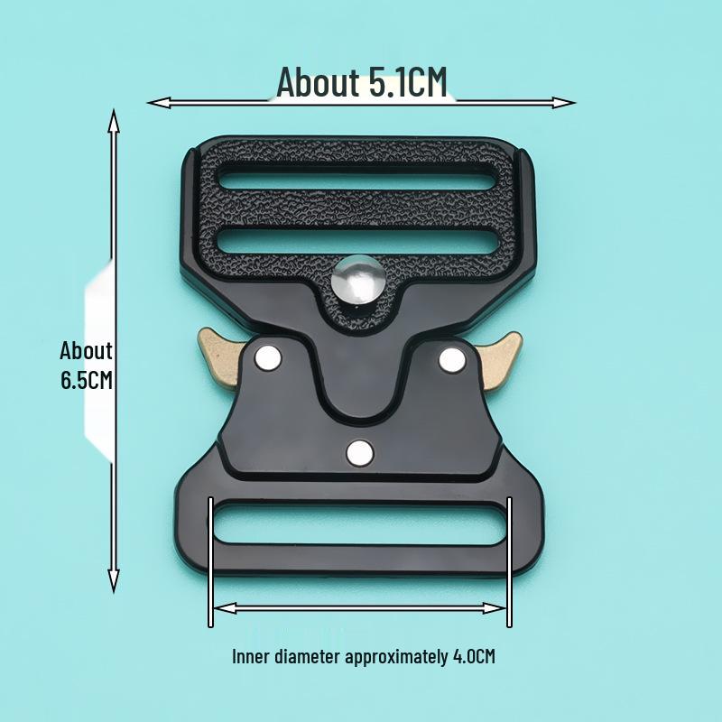 Outdoor Tactical Alloy Cobra Buckle for Backpack and Suitcase