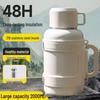 Large Capacity 2L Insulated Stainless Steel Water Bottle & Kettle for Home or Outdoor Use
