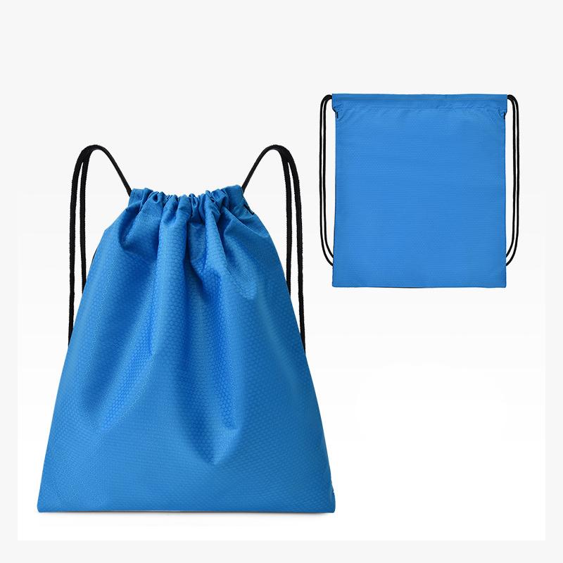 Colorful Nylon Drawstring Bags-Large Capacity,Durable Storage Bags for Sports,Travel,Yoga,Gym and Outdoor Camping,TravelBackpack