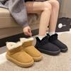 Fashion casual snow boots women's indoor home comfort and warmth fluffy thick-soled bag and cotton shoes winter