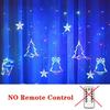 Christmas Decor LED String Garland Moon Star Curtain Light Christmas Tree Ornament Navidad Xmas 2027 New Year