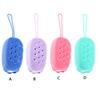 Brush Silicone Body Exfoliator Brush Handheld Cartoon Baby Massage Tool