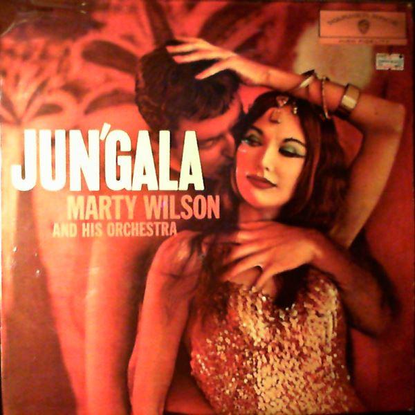 LP Record MARTY WILSON & HIS ORCHESTRA - Jun'gala WBS1004 Warner Bros. Re 1960 Japan Jazz Used