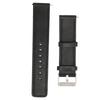20mm Leather Strap Replacement Buckle Strap Wrist Band for Amazfit GTS 3 for GTS 2 for Bip S for Bip UBlack